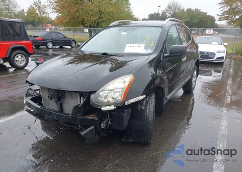 2015 Nissan Rogue Select S z USA, uszkodzony, nr VIN JN8AS5MT3FW150176